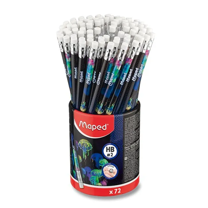 Hauptproduktbild Grafitová tužka Maped Deepsea Paradise tvrdost HB, stojánek 72 ks