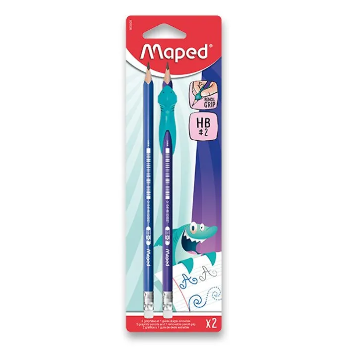 Hauptproduktbild Grafitová tužka Maped Kidy Learn Finger Guide 2 ks, tvrdost HB