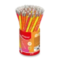 Maped Neon Graphitstift mit Gummi, Härte HB, 72er-Halter