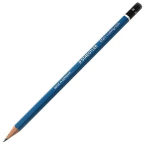 Graphitstift „Mars Lumograph“, H, sechseckig, STAEDTLER