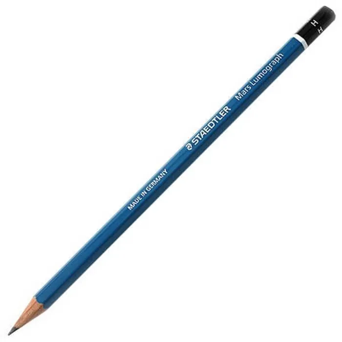 Hauptproduktbild Grafitová tužka "Mars Lumograph", H, šestihranná, STAEDTLER