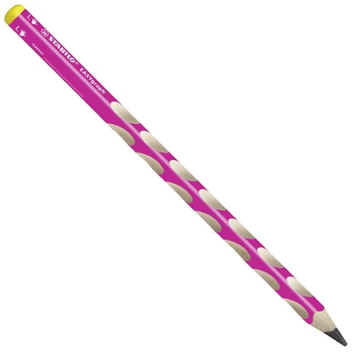 Hauptproduktbild Grafitová tužka pro leváky - STABILO EASYgraph růžová - HB [1 ks]