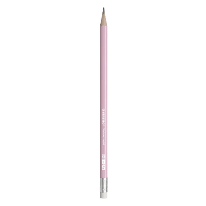 Hauptproduktbild Grafitová tužka s pryží STABILO Swano Pastel HB pastel růžová