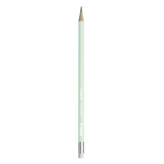 Hauptproduktbild Grafitová tužka s pryží STABILO Swano Pastel HB pastlel zelená