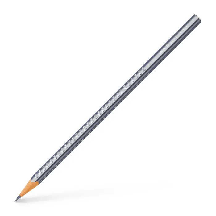 Hauptproduktbild Grafitová tužka Sparkle, stříbrná Faber Castell 118338