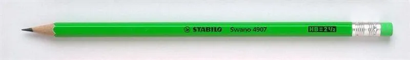 Hauptproduktbild Grafitová tužka STABILO Swano neon zelená