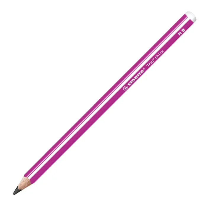 Hauptproduktbild Grafitová tužka STABILO Trio silná růžová HB [1 ks]
