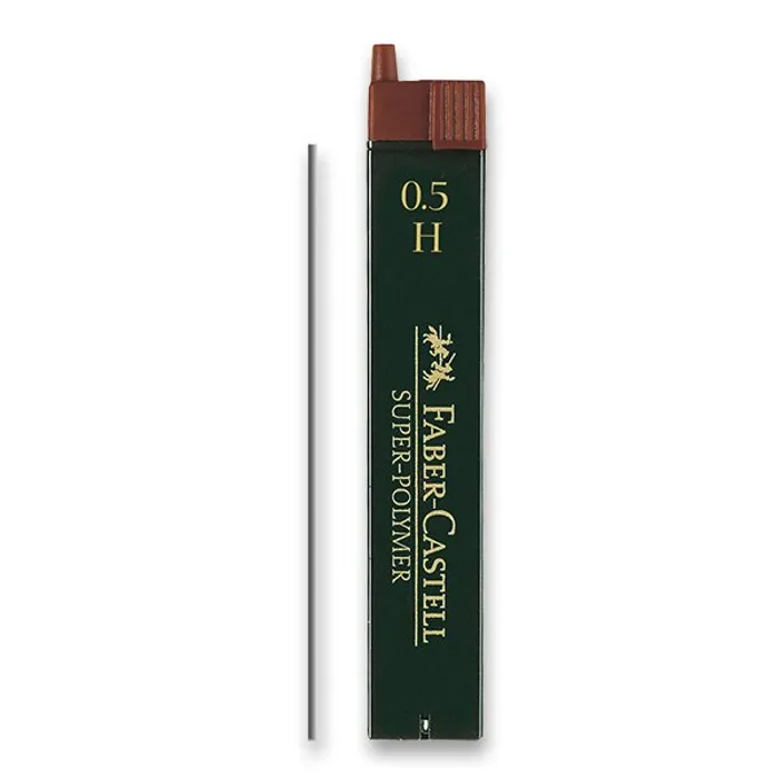 Hauptproduktbild Grafitové tuhy Superpolymer 0.5mm H Faber Castell 120511