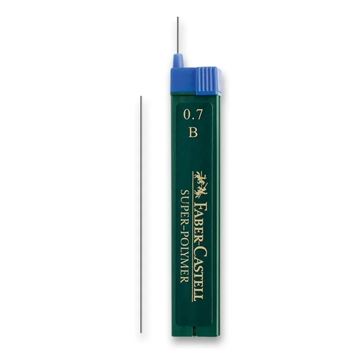 Hauptproduktbild Grafitové tuhy Superpolymer 0.7mm B Faber Castell 120701