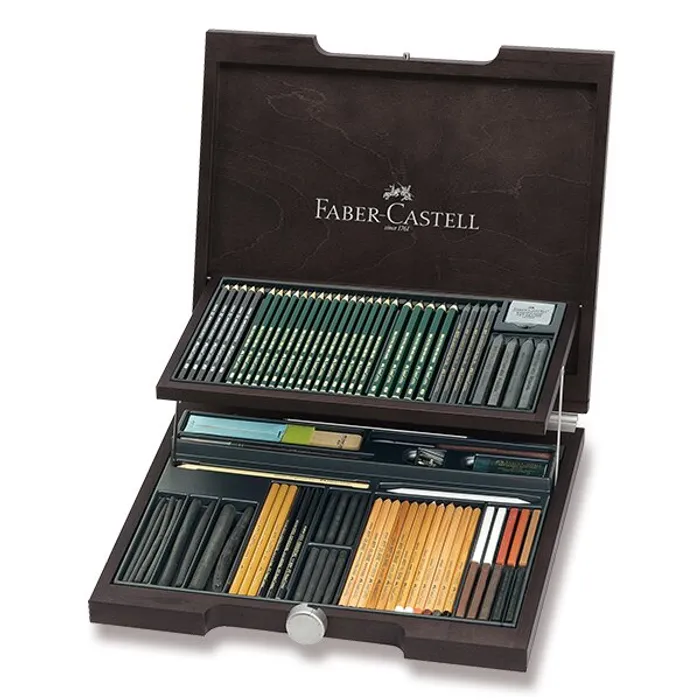 Hauptproduktbild Grafitové tužky Faber-Castell 112971 Pitt Monochrome sada 81 ks