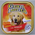 GRAN BONTA Pastete mit Rindfleisch für Hunde 150g