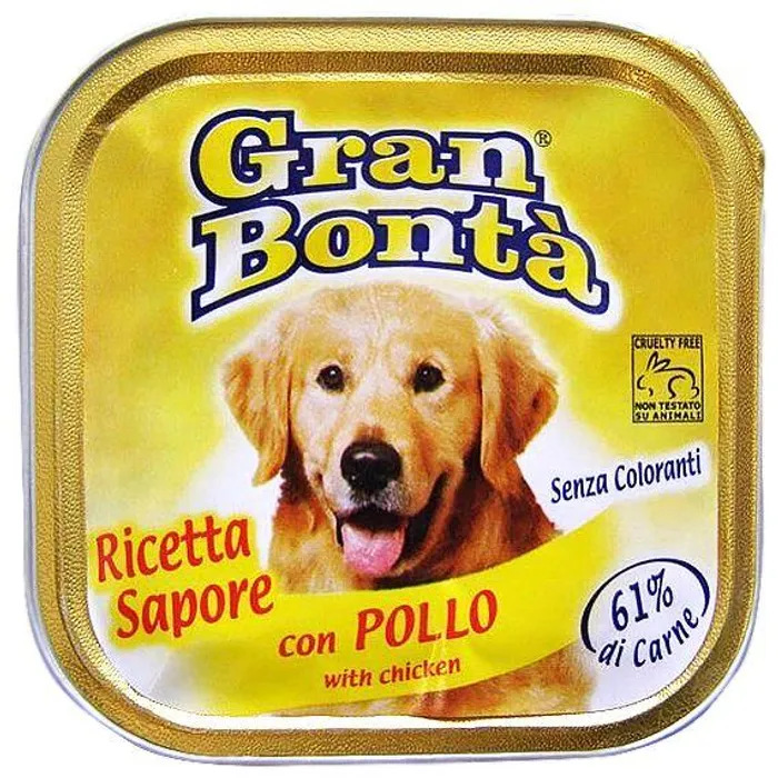 Hauptproduktbild GRAN BONTA paštika s kuřecím masem pro psy 150g