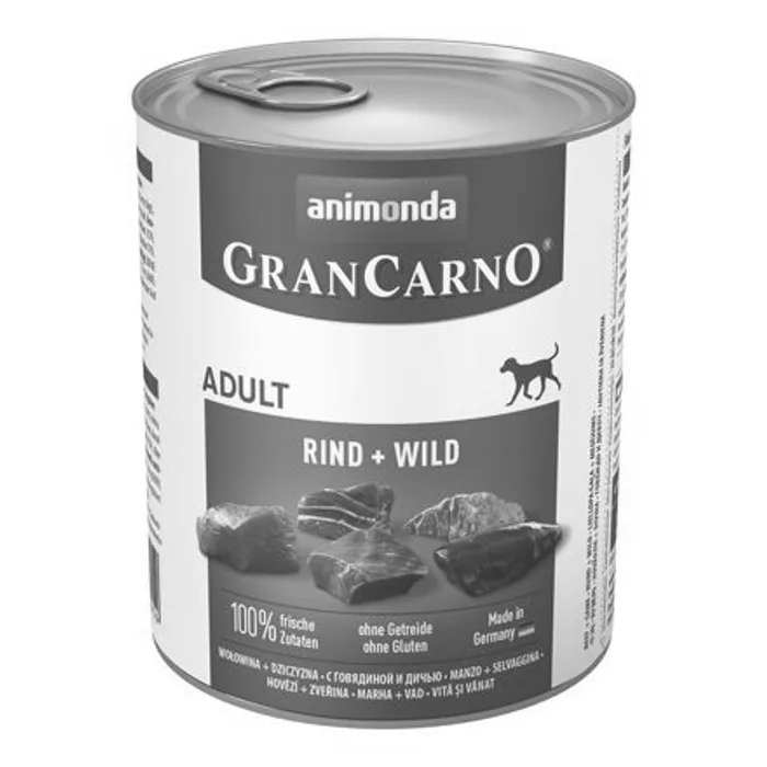 Hauptproduktbild GRANCARNO Adult - hovězí, zvěřina 800g