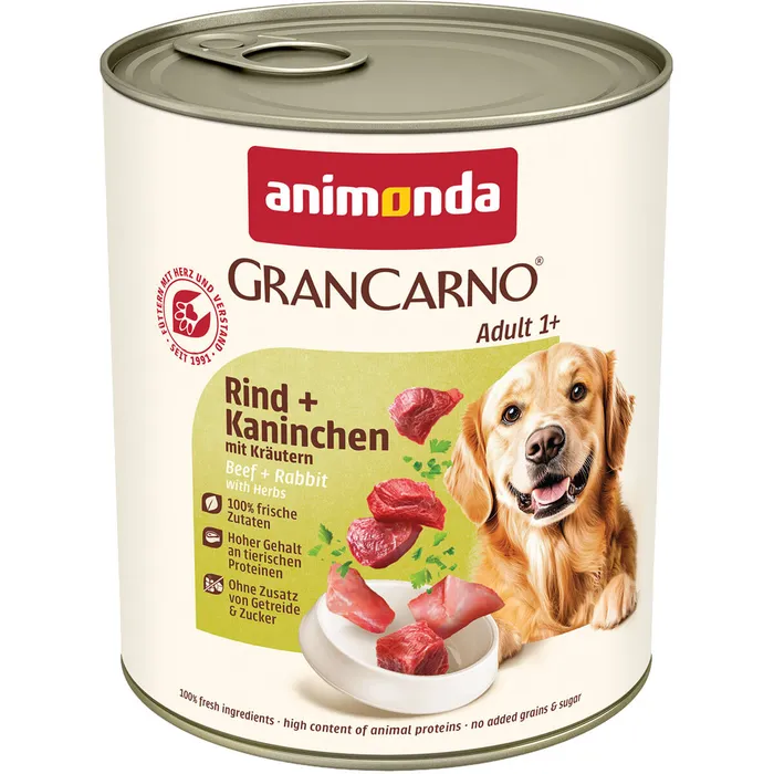 Hauptproduktbild GRANCARNO Adult - králík + bylinky 800g