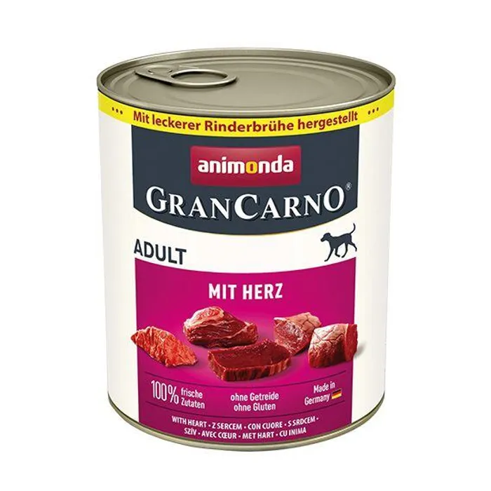 Hauptproduktbild GRANCARNO Adult - se srdcem 800 g