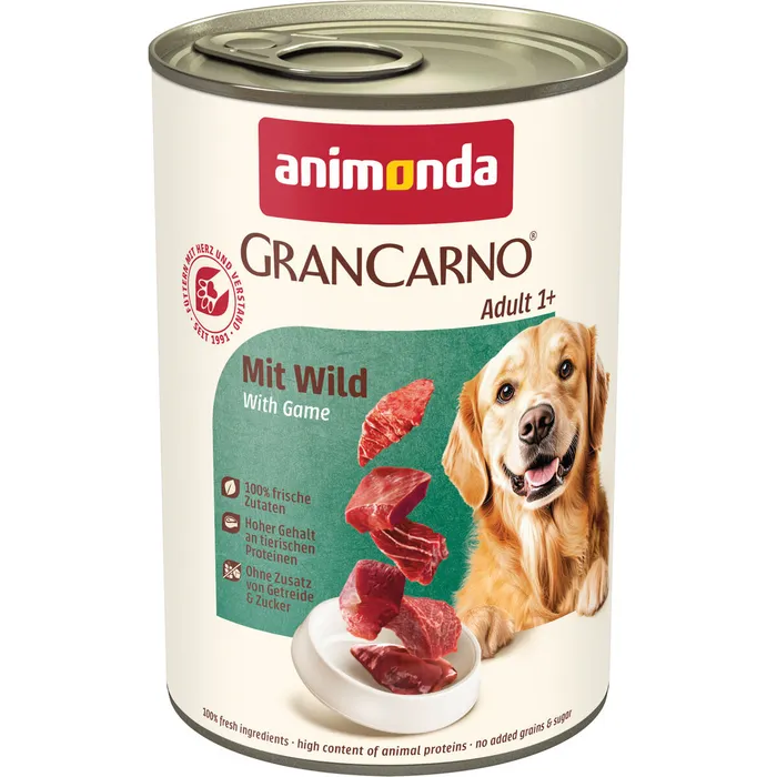 Hauptproduktbild GRANCARNO Adult - se zvěřinou 400 g