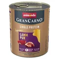 GRANCARNO Single Protein 800 g reines Lamm, in der Dose für Hunde