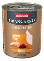 GRANCARNO Single Protein 800 g reines Huhn, in der Dose für Hunde