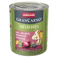 Weiteres Produktbild GRANCARNO Superfoods Rindfleisch, Rote Bete, Brombeeren, Löwenzahn 800 g für Hunde