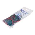 Gummiringe bunt gemischt 1mm durchmesser 2, 4 & 6 cm [50 g]