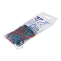 Gummiringe bunt gemischt 1mm durchmesser 2, 4 & 6 cm [50 g]