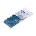 Weiteres Produktbild Gummiring blau 1mm durchmesser 2cm [50 g]