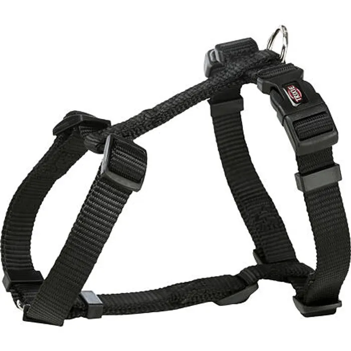 Hauptproduktbild H-postroj PREMIUM - černý M-L:hruď:52-75cm/20mm