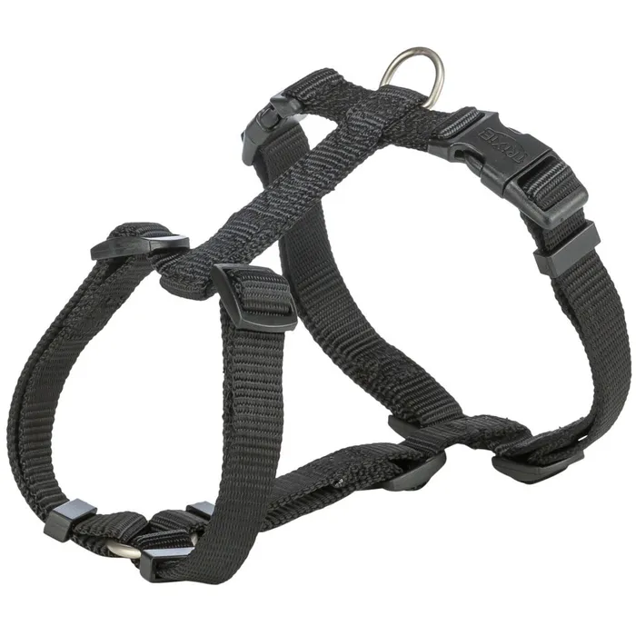 Hauptproduktbild H-postroj PREMIUM - černý XXS-XS:hruď:20-32cm/10mm