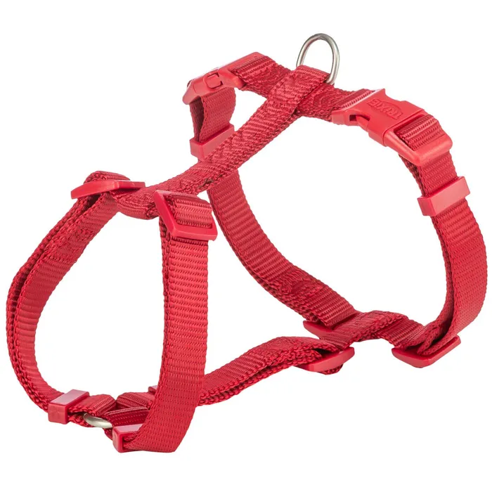 Hauptproduktbild H-postroj PREMIUM - červený L-XL:hruď:75-120cm/25mm