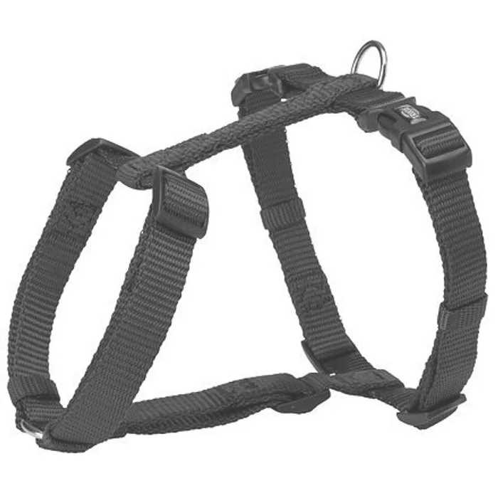 Hauptproduktbild H-postroj PREMIUM - indigo M-L:hruď:52-75cm/20mm