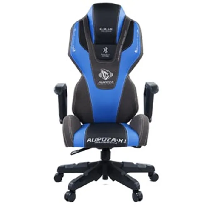 Hauptproduktbild Herní křeslo E-Blue AUROZA, modré, Bluetooth