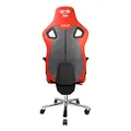 Gaming Stuhl E-blue COBRA II, rot, + Gamingset Polygon