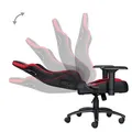 Gaming Stuhl Marvo CH-118, schwarz/rot