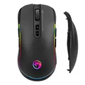 Gaming Stuhl Red Fighter C7, schwarz, abnehmbare Kissen, + Maus Marvo G942, PROMO