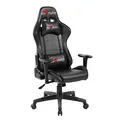 Gaming Stuhl Red Fighter C7, schwarz, abnehmbare Kissen