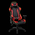 Gaming Stuhl Red Fighter C8, schwarz, abnehmbare Kissen, RGB-Beleuchtung