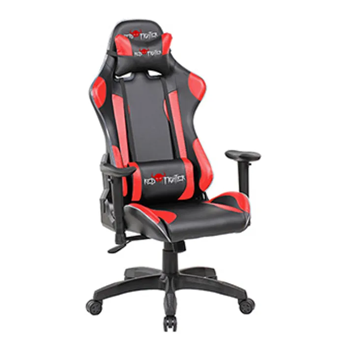 Hauptproduktbild Herní křeslo Red Fighter C8, černé, odnímatelné polštářky, RGB podsvícení
