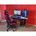 Gaming Stuhl Red Fighter C8, schwarz, abnehmbare Kissen, RGB-Beleuchtung