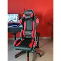 Weiteres Produktbild Gaming Stuhl Red Fighter C8, schwarz, abnehmbare Kissen, RGB-Beleuchtung