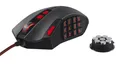 Gaming-Maus "GXT166 MMO", schwarz, kabelgebunden, laser, TRUST