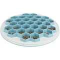 HIVE, langsam fressende Platte, O 30 cm, Kunststoff/TRP/TPE, grau/blau