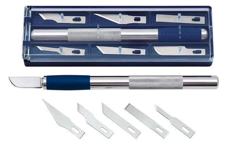 Hauptproduktbild Hobby nůž, 15 cm, s 6 různými čepelemi, WEDO