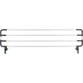 Oberes Gitter für Universalgitter #13201, 92 x 27 x 4 cm, hellgrau/silber