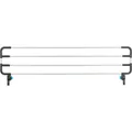 Oberes Gitter für Universalgitter #13201, 92 x 27 x 4 cm, hellgrau/silber