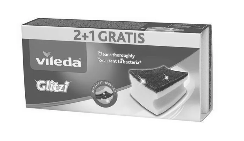 Hauptproduktbild Houbička na nádobí “Glitzi Maxi”, 2 ks, VILEDA