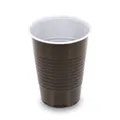 Kaffeebecher (PP) braun/weiß durchmesser 70mm 180ml [15 St.]