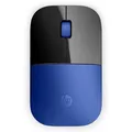 HP Maus Z3700 Dragonfly Blue, 1200DPI, 2.4 [GHz], optisch Blue LED, 3Tas., schnurlos, blau, 1 Stk AA, Windows 7/8/10, Mac OS 10.3