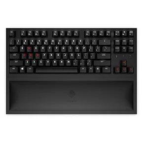 HP Omen Spacer TKL, Tastatur integrovaná, US, Game, mechanisch, unterbeleuchtet typ 2.4 [GHz], schnurlos, schwarz