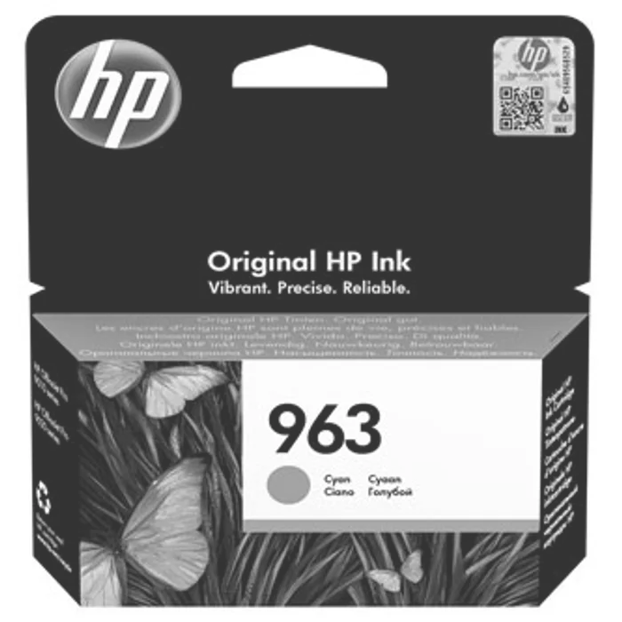 Hauptproduktbild HP originální ink 3JA23AE#301, HP 963, cyan, blistr, 700str., 10.77ml, HP Officejet Pro 9