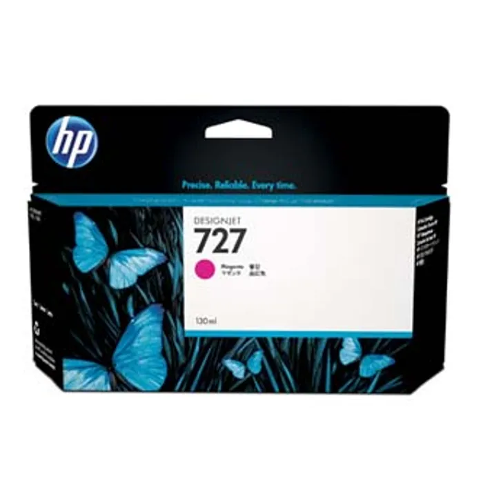 Hauptproduktbild HP originální ink B3P20A, HP 727, magenta, 130ml, HP DesignJet T1500, T2500, T920